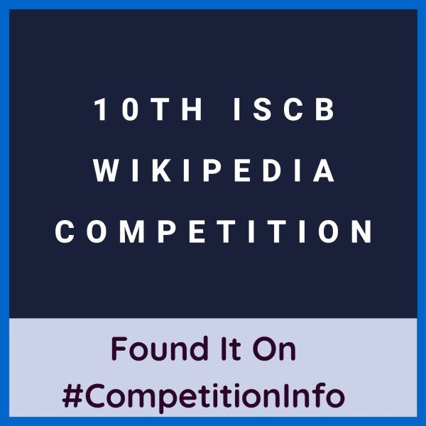 10th ISCB Wikipedia Competition