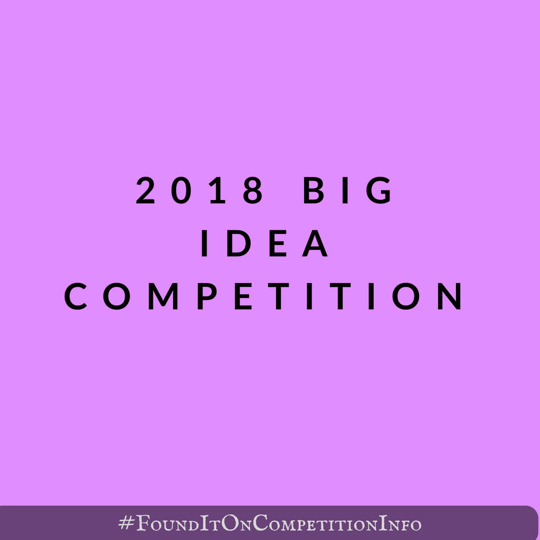 2018 BIG Idea Competition