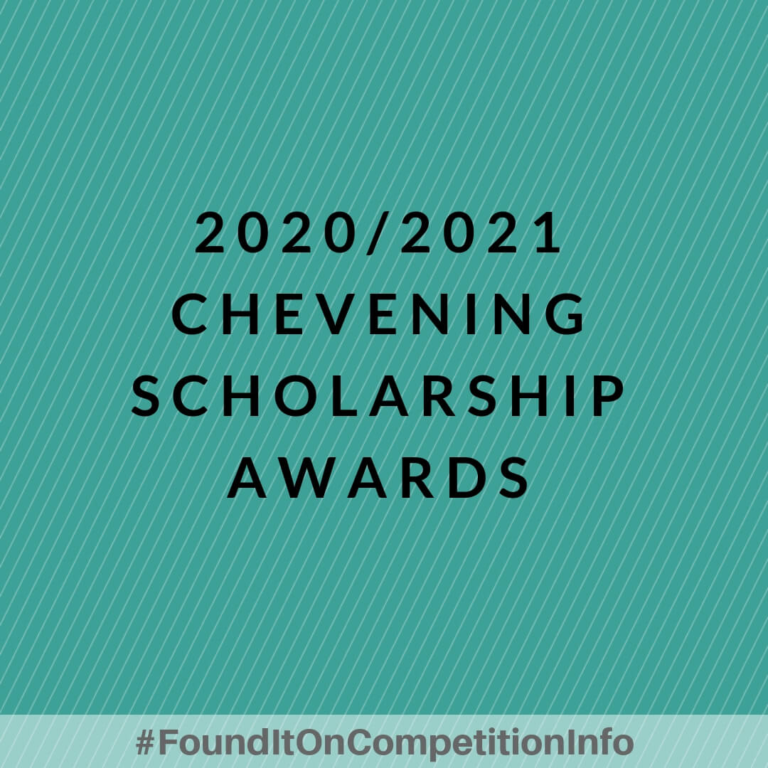 2020/2021 Chevening Scholarship Awards