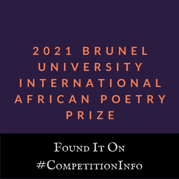 2021 Brunel University International African Poetry Prize