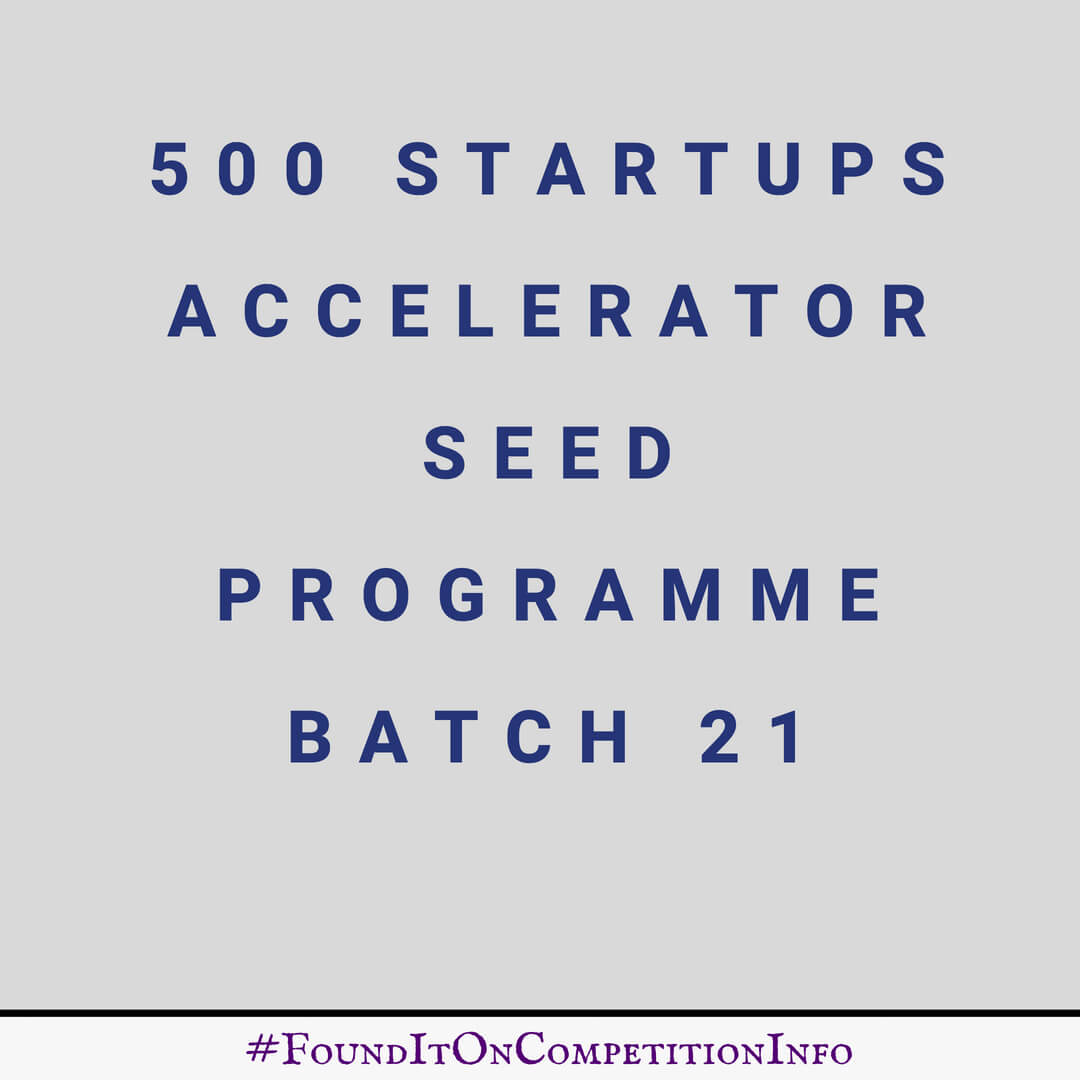 500 Startups Accelerator