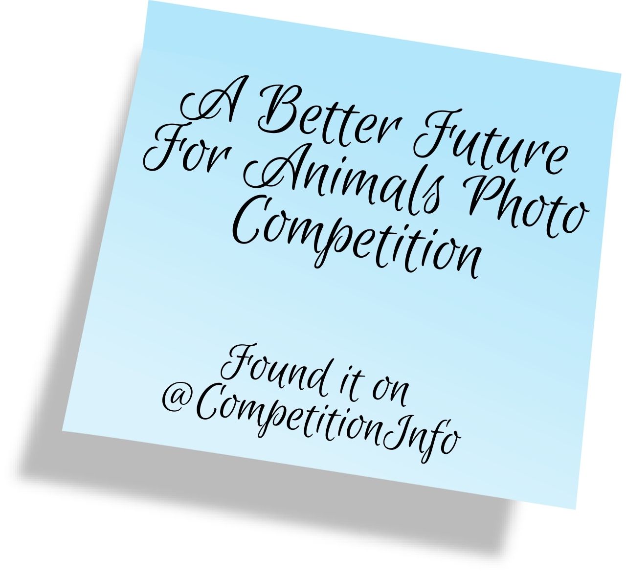 A Better Future For Animals Photo Competition