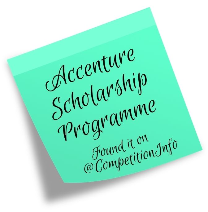 Accenture Scholarship Programme Accenture Scholarship Programme