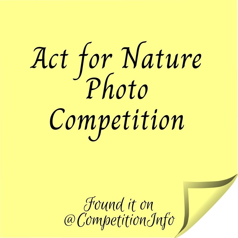 Act for Nature Photo Competition