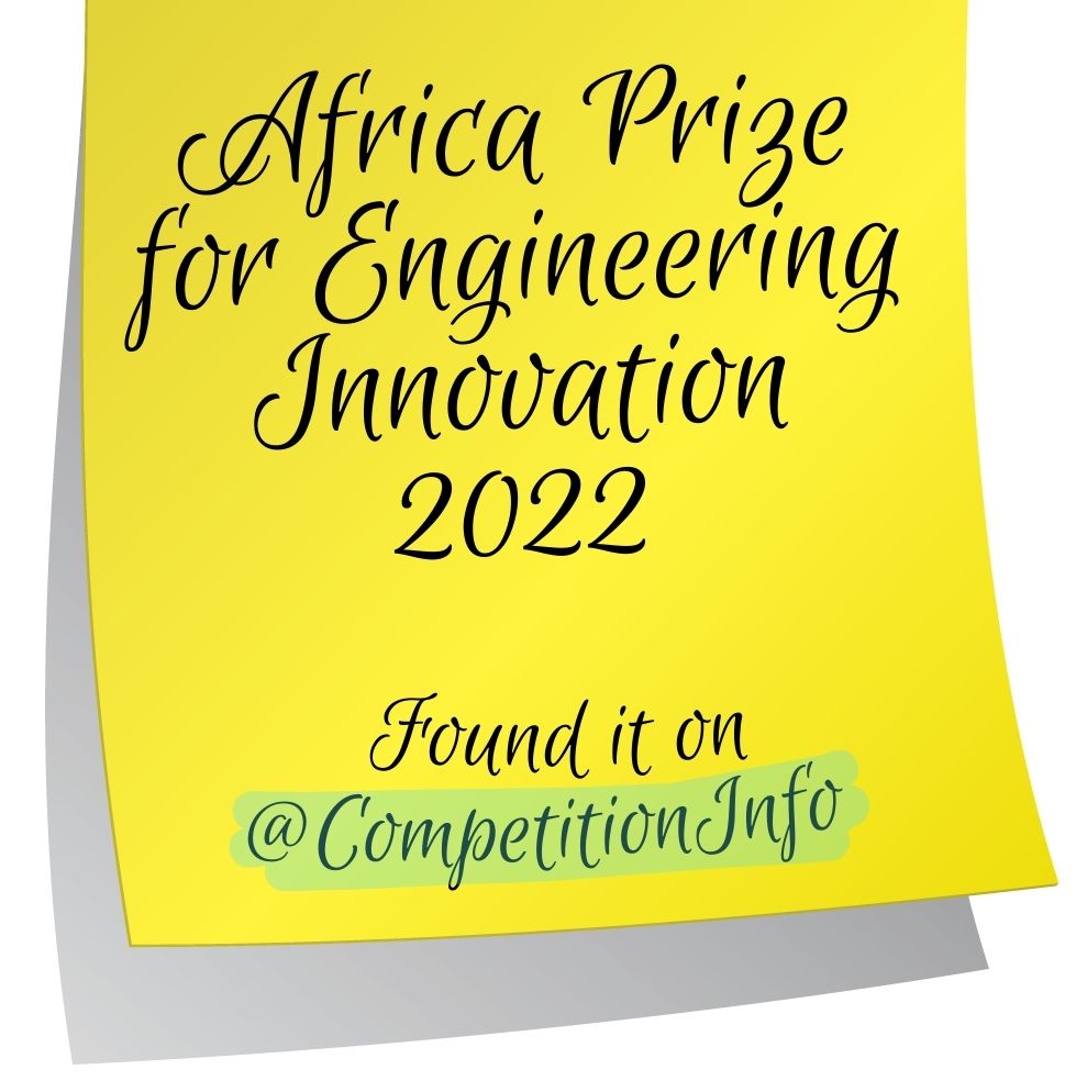 Africa Prize for Engineering Innovation 2022