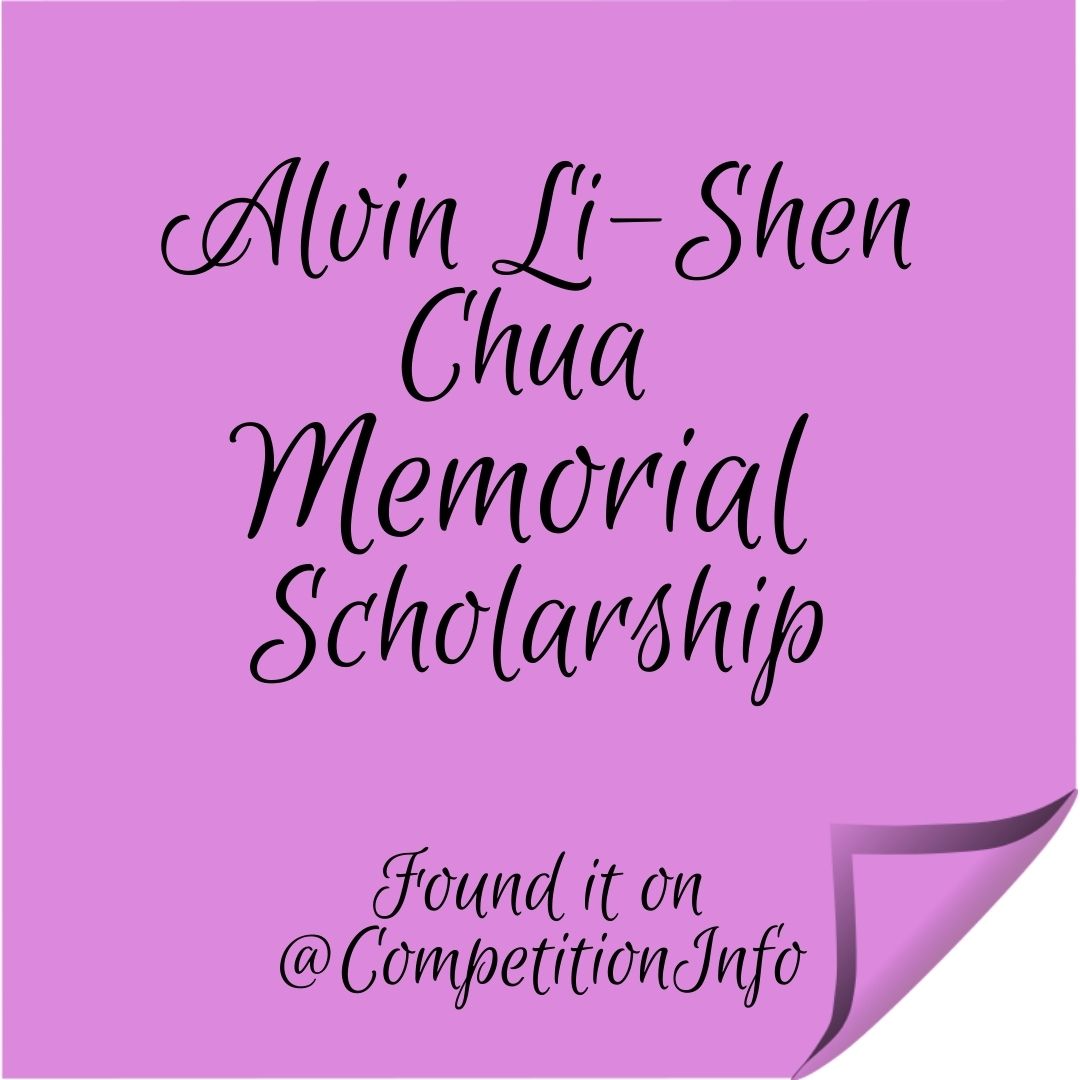 Alvin Li-Shen Chua Memorial Scholarship