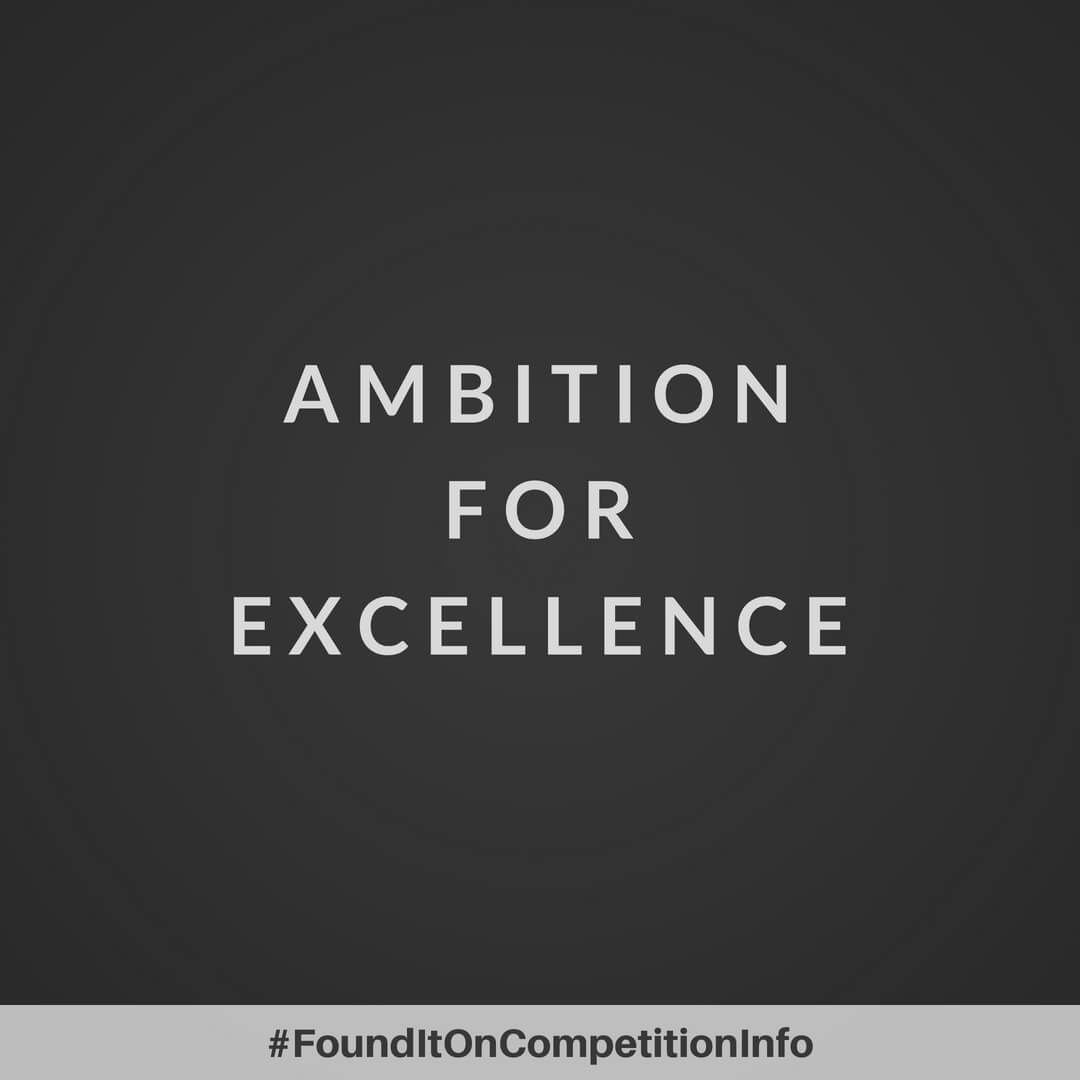 Ambition for Excellence