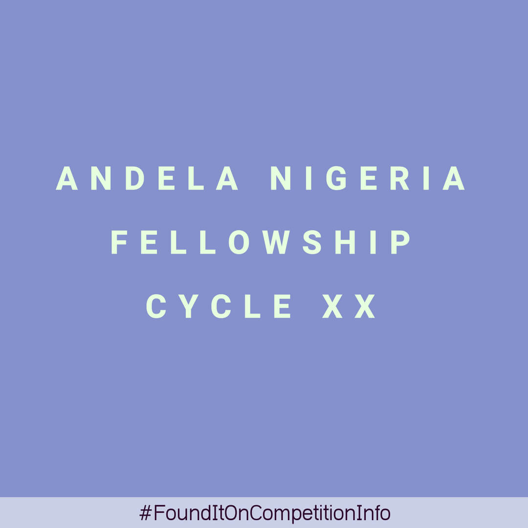Andela Nigeria Fellowship Cycle XX