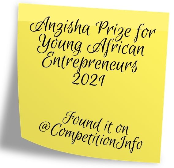 Anzisha Prize for Young African Entrepreneurs 2021