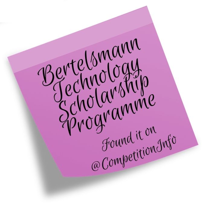 Bertelsmann Technology Scholarship Programme