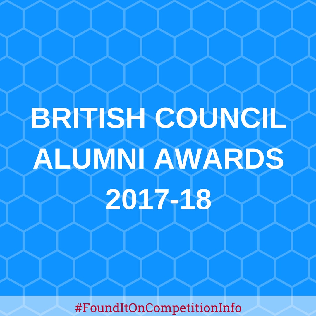British Council Alumni Awards 2017-18
