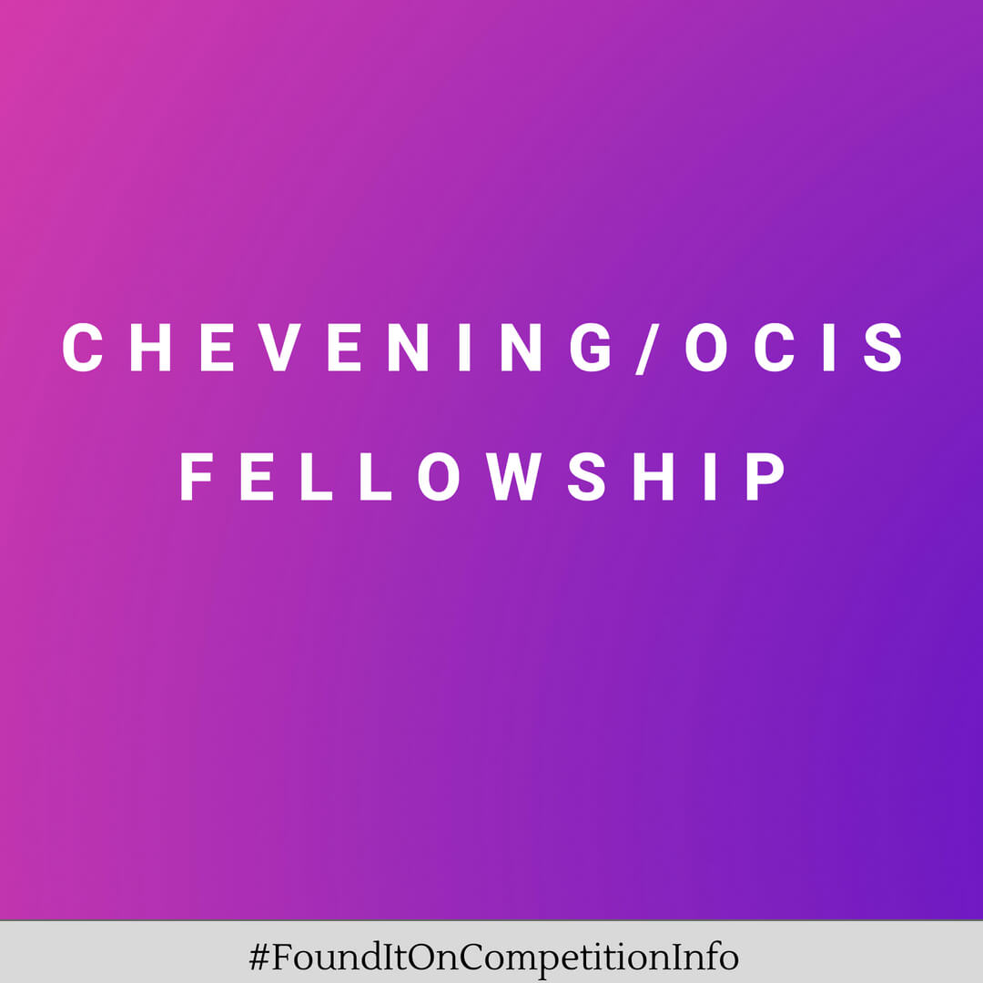 Chevening/OCIS Fellowship