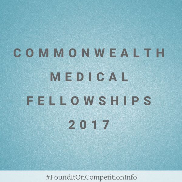 Commonwealth Medical Fellowships 2017