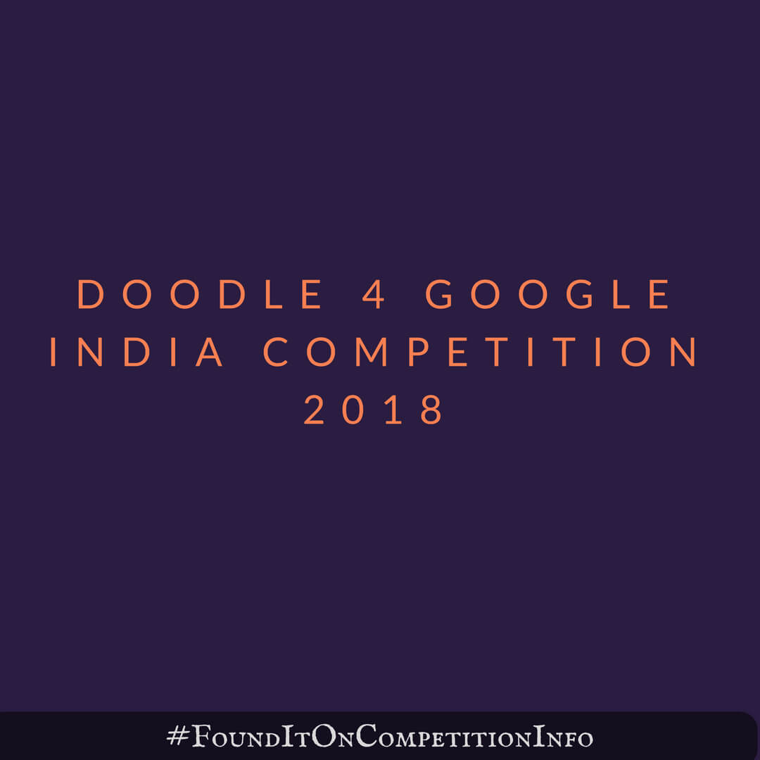 Doodle 4 Google India Competition 2018