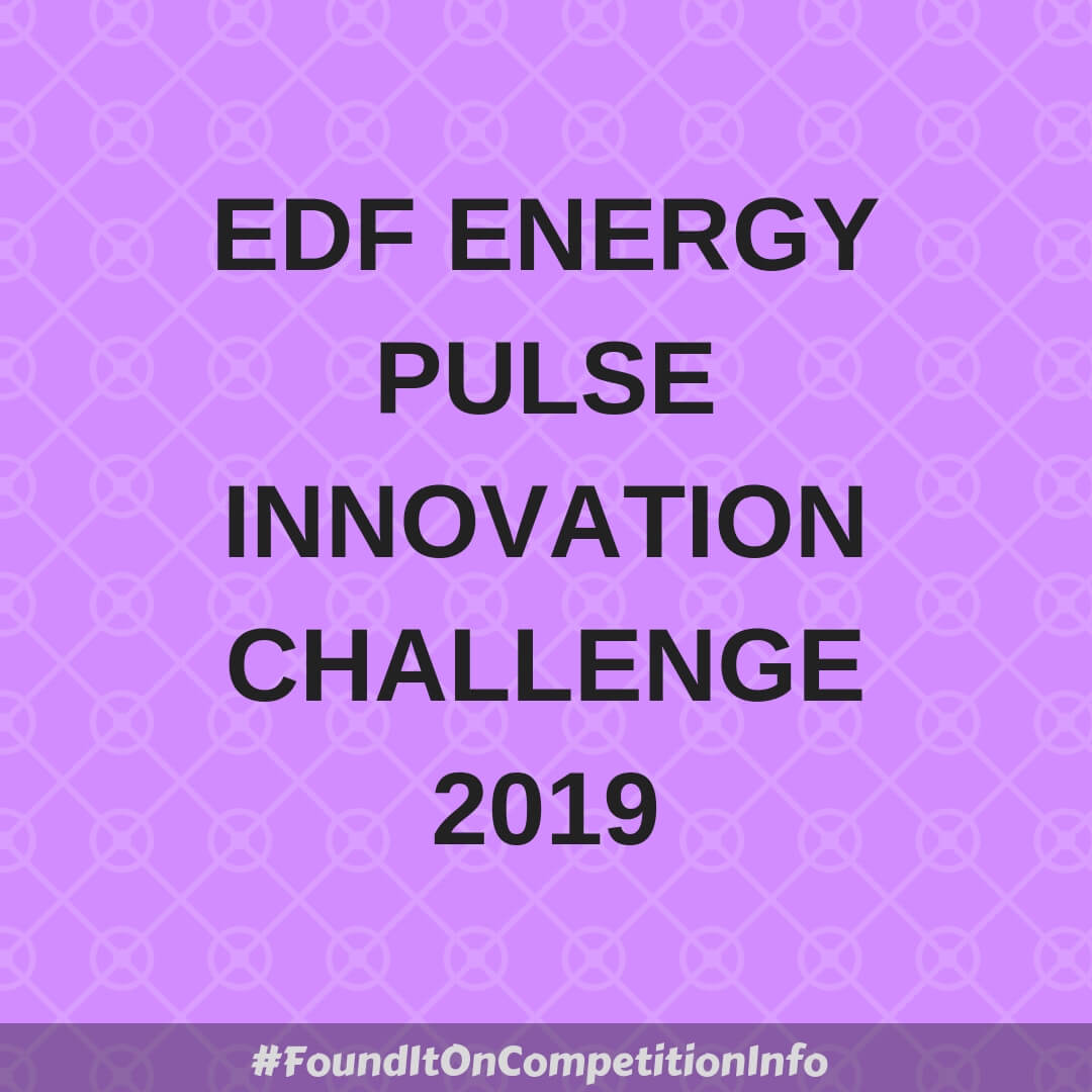 EDF Energy Pulse Innovation Challenge 2019