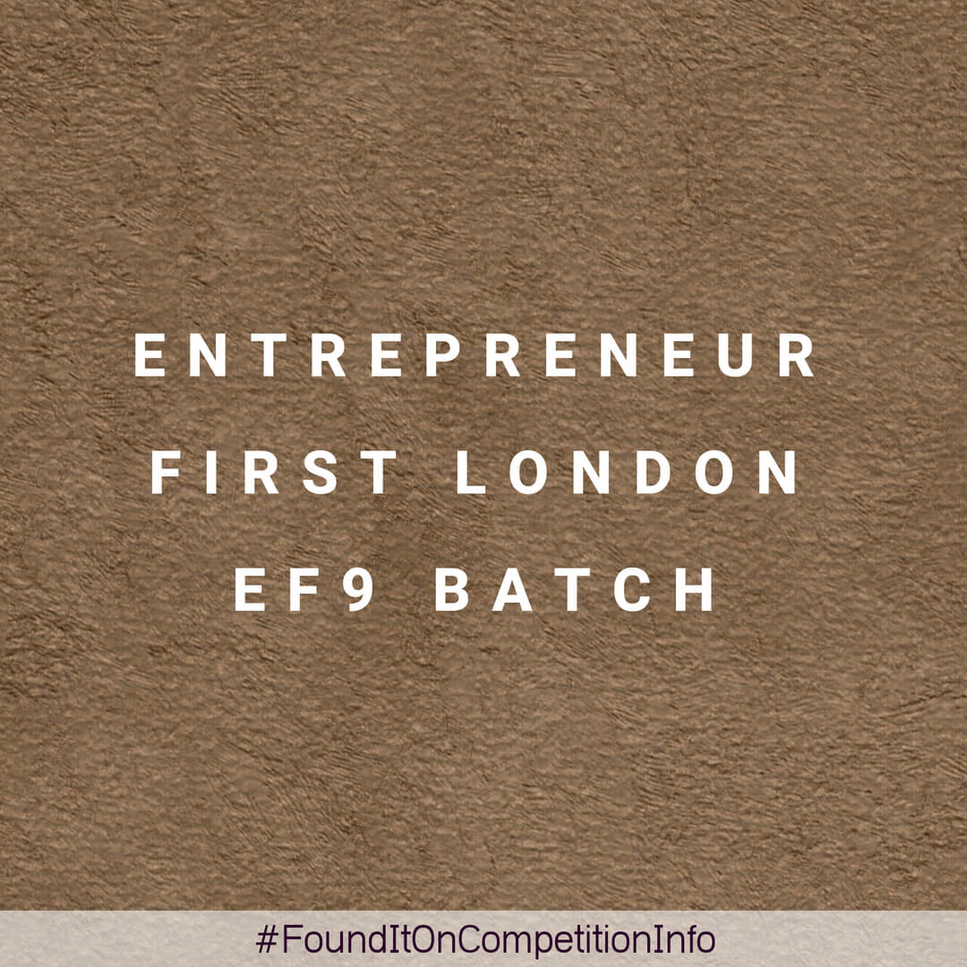 Entrepreneur First London