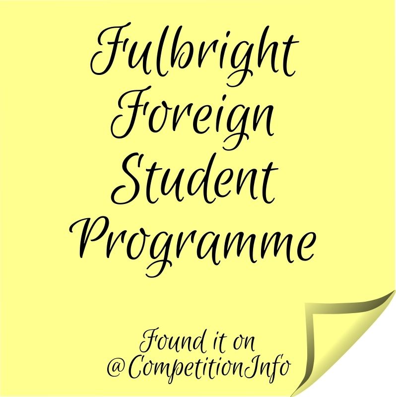Fulbright Foreign Student Programme