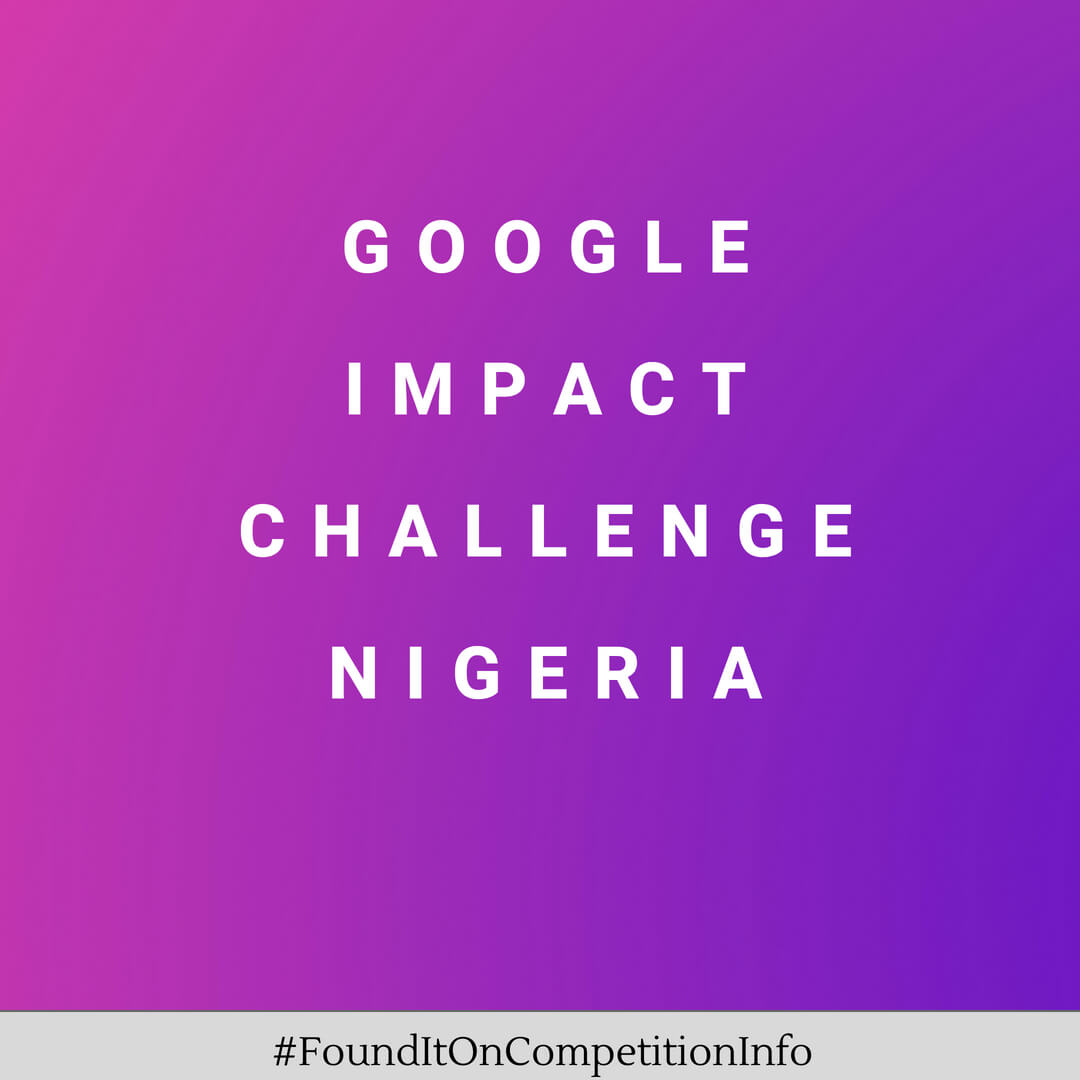 Google Impact Challenge Nigeria