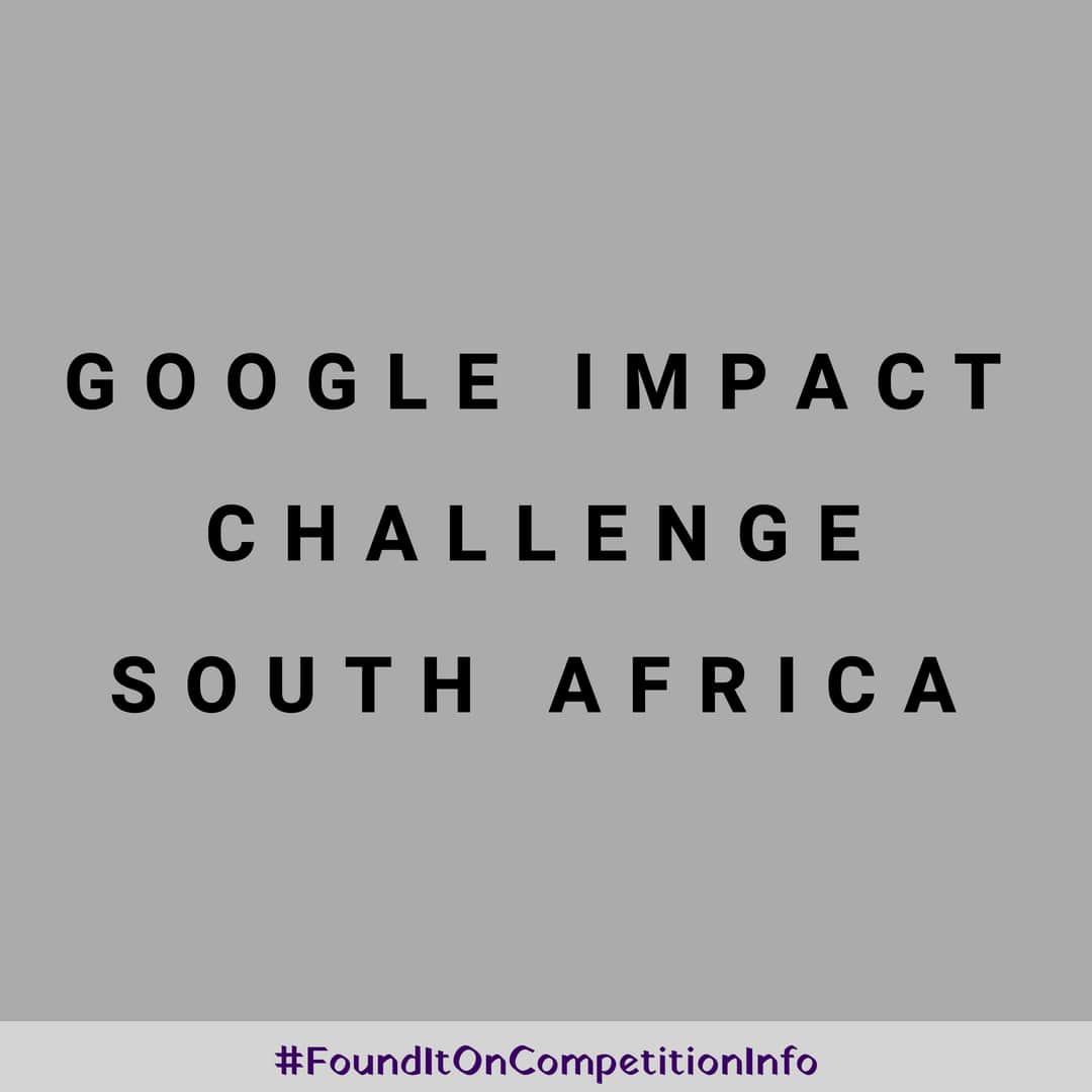 Google Impact Challenge South Africa