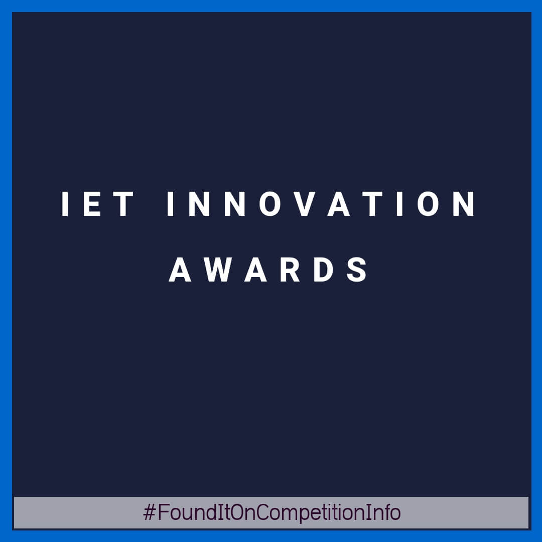 IET Innovation Awards 2019
