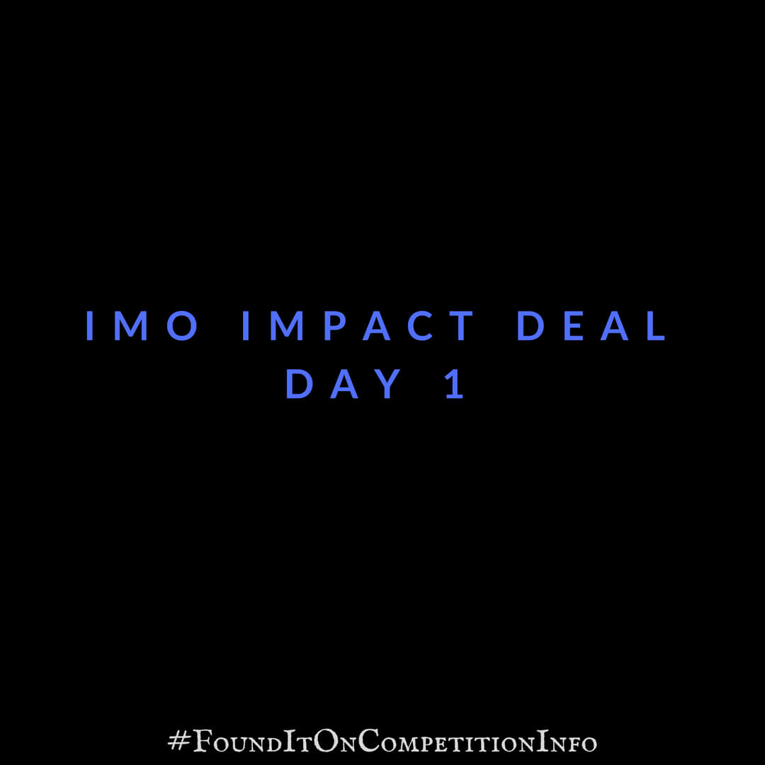 Imo Impact Deal Day 1