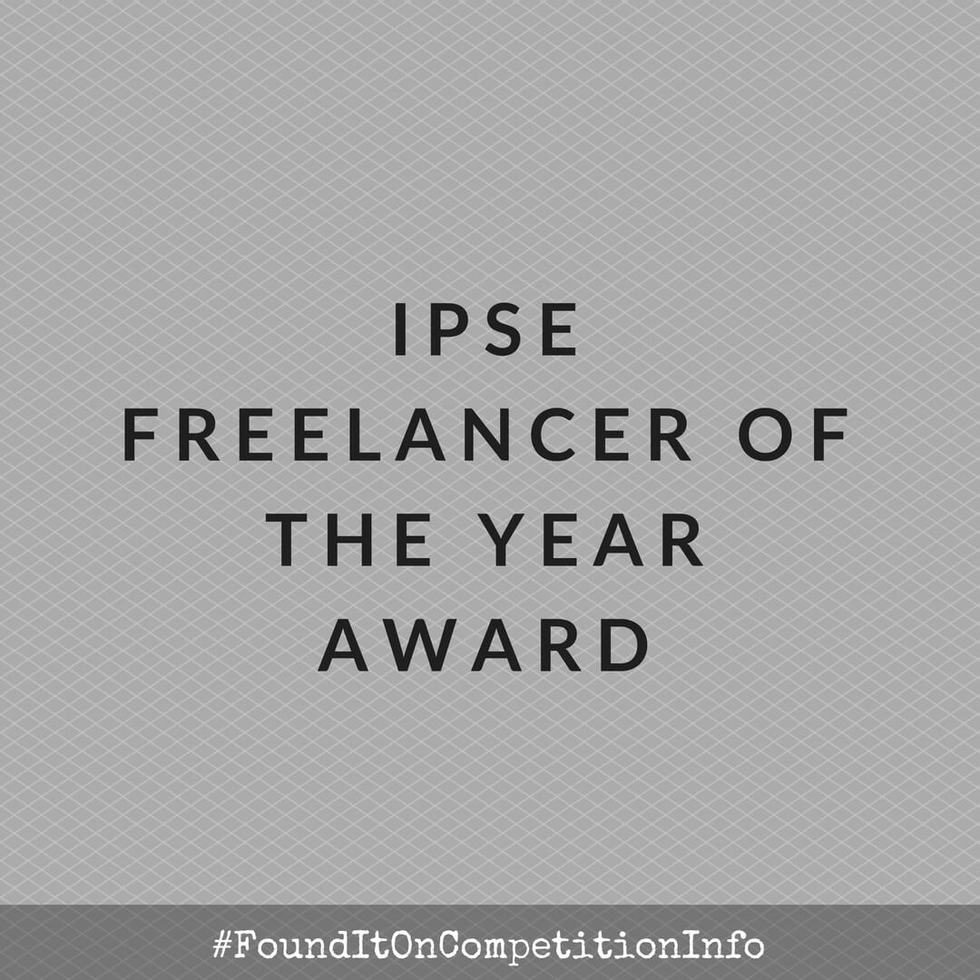 IPSE Freelancer of the Year Award