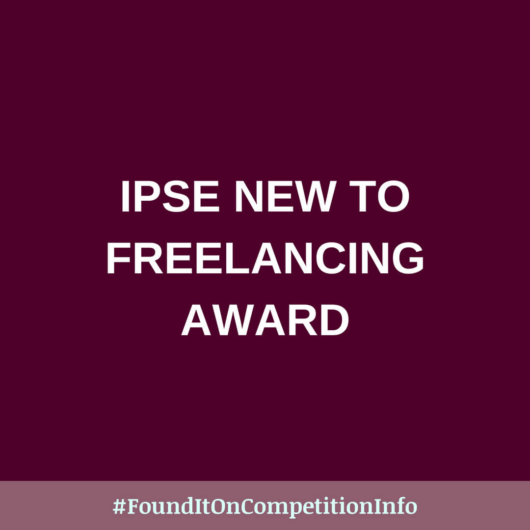 IPSE New to Freelancing Award