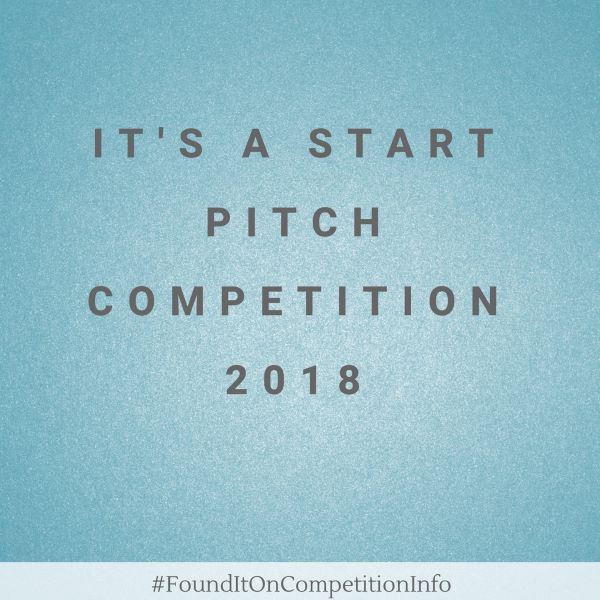 It's a Start Pitch Competition 2018