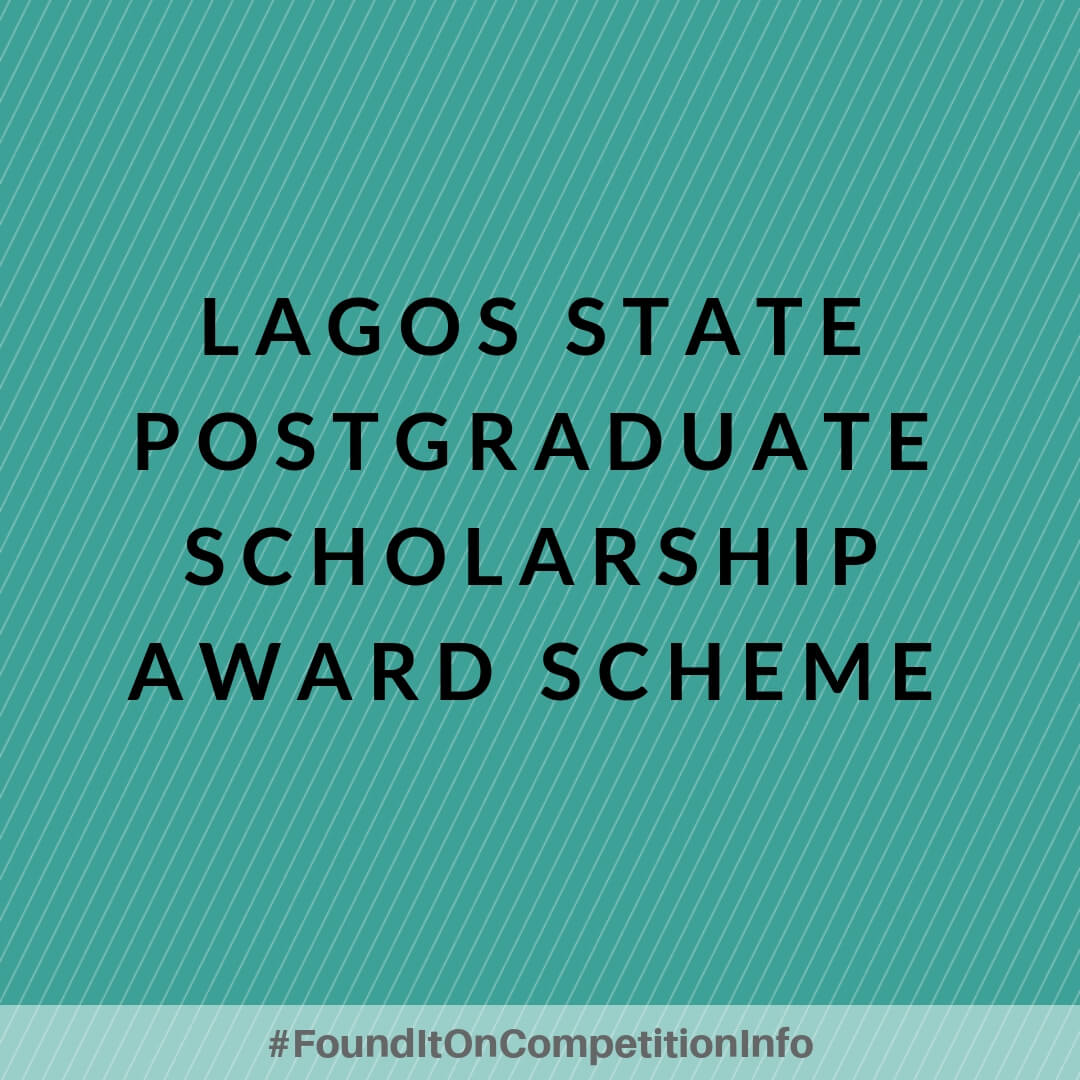Lagos State Postgraduate Scholarship Award Scheme 2019