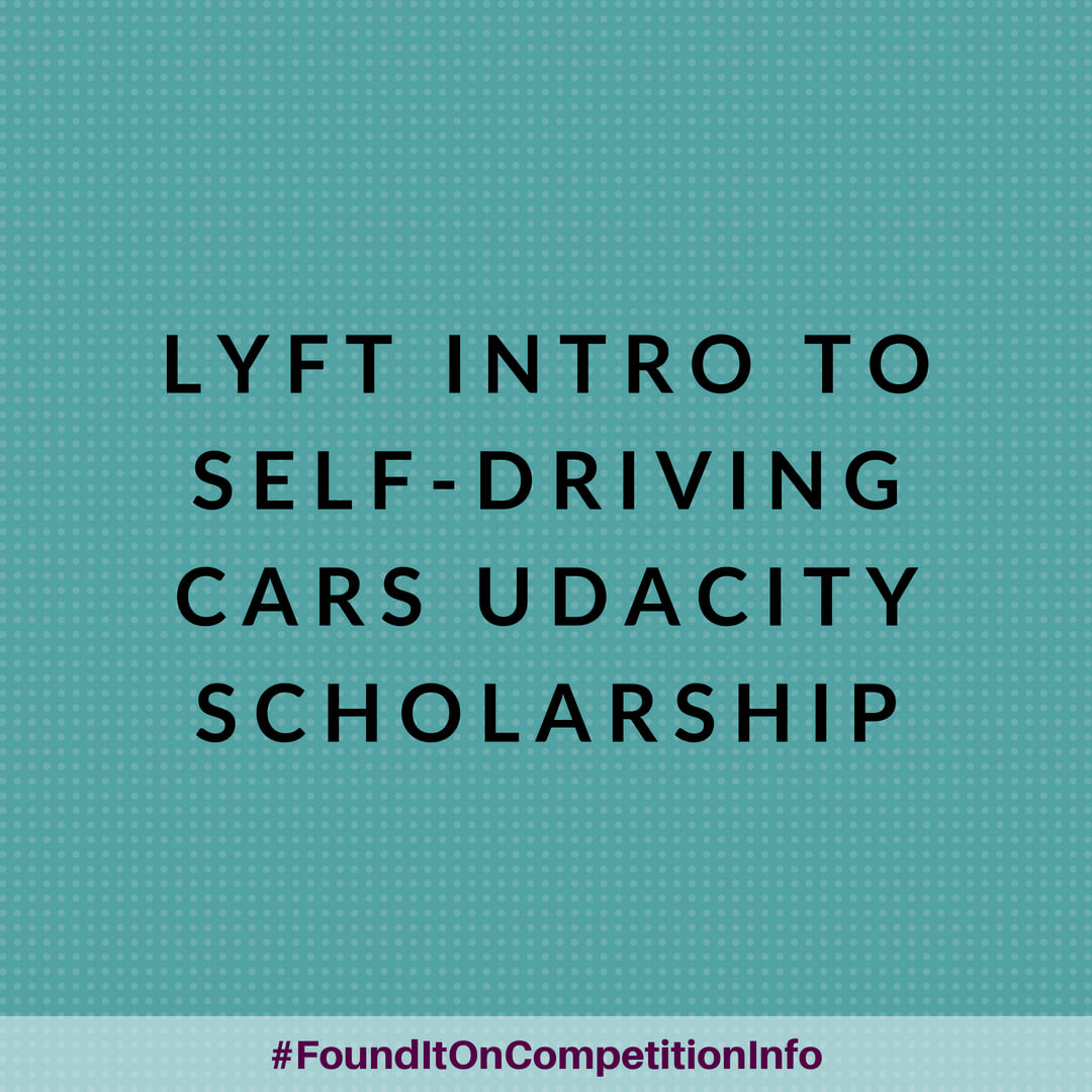 Lyft Intro to Self-Driving Cars Udacity Scholarship