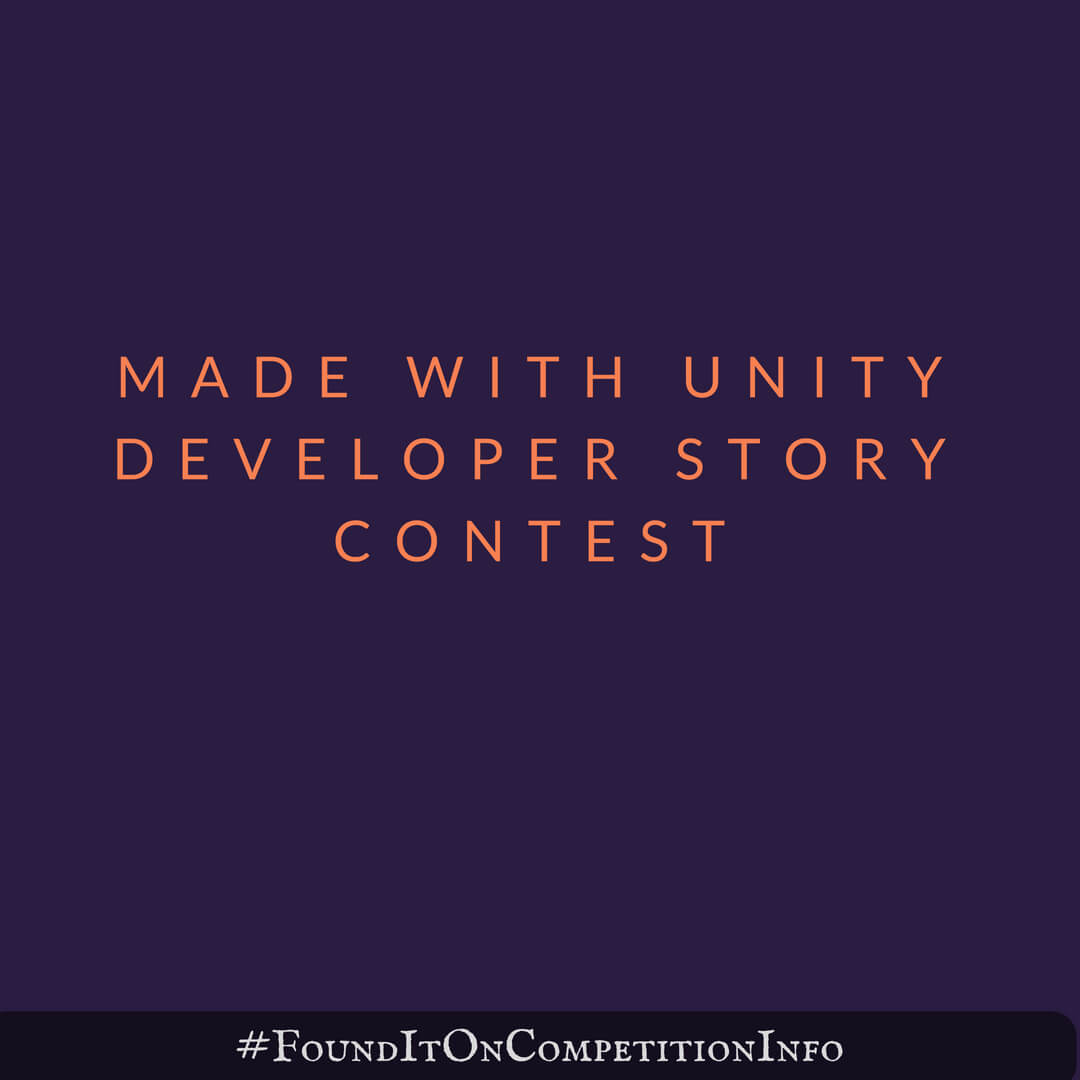 Made with Unity Developer Story Contest