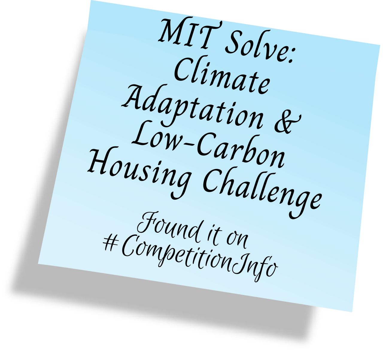 MIT Solve: Climate Adaptation & Low-Carbon Housing Challenge
