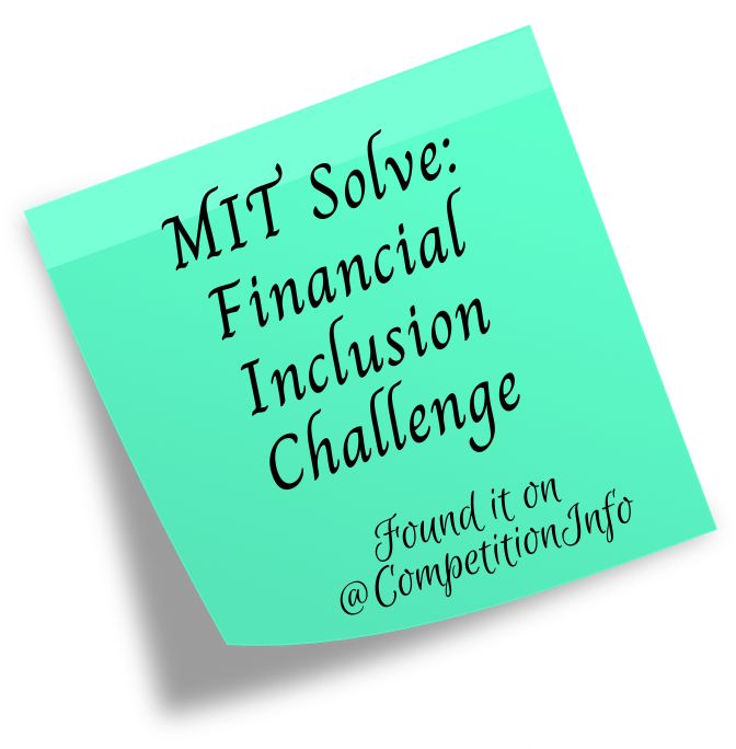 MIT Solve: Financial Inclusion Challenge