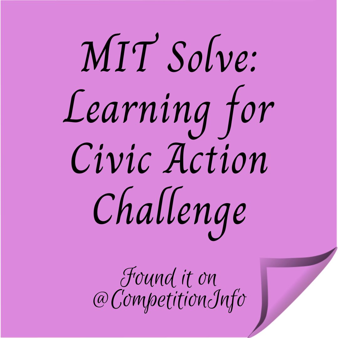 MIT Solve: Learning for Civic Action Challenge