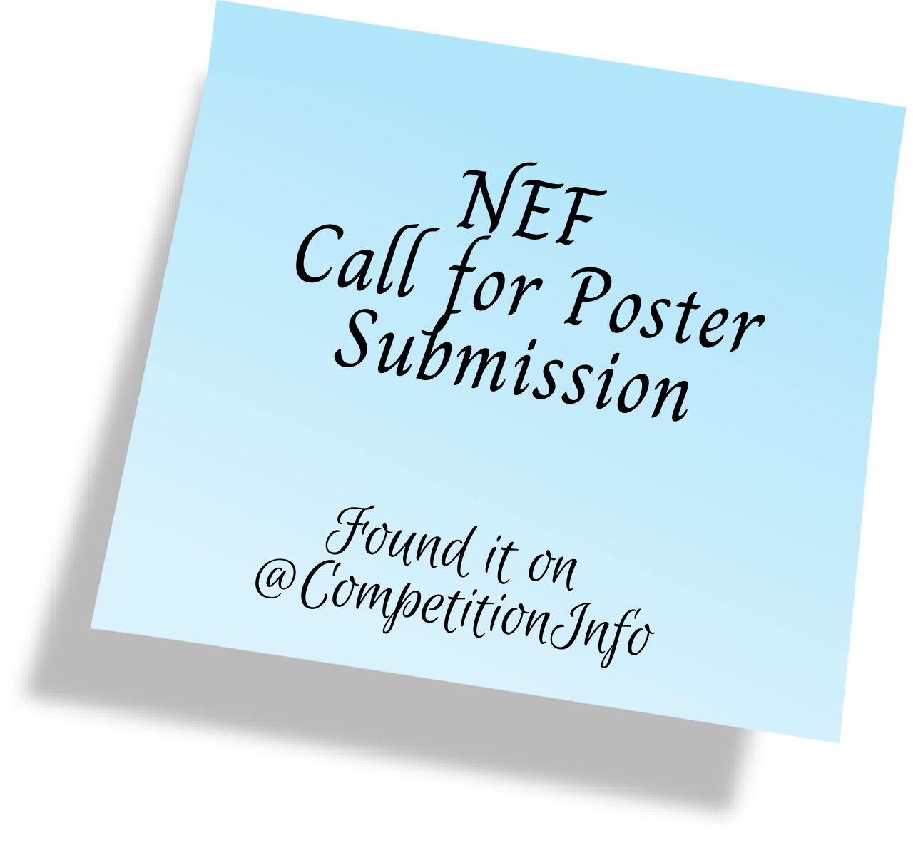 NEF Call for Poster Submission