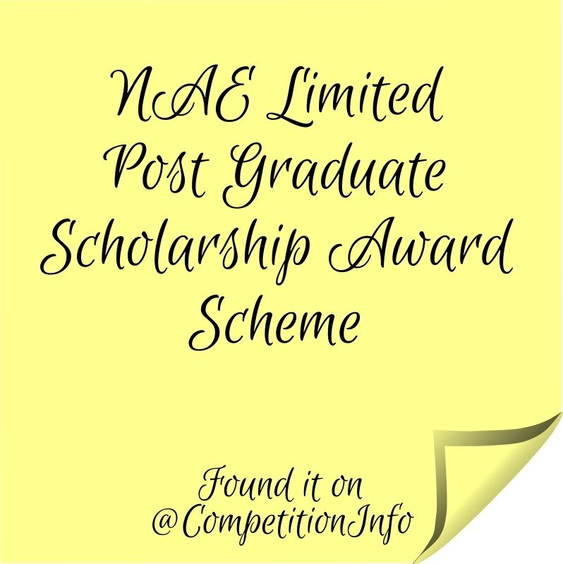 Nigerian Agip Exploration Limited Post Graduate Scholarship Award Scheme