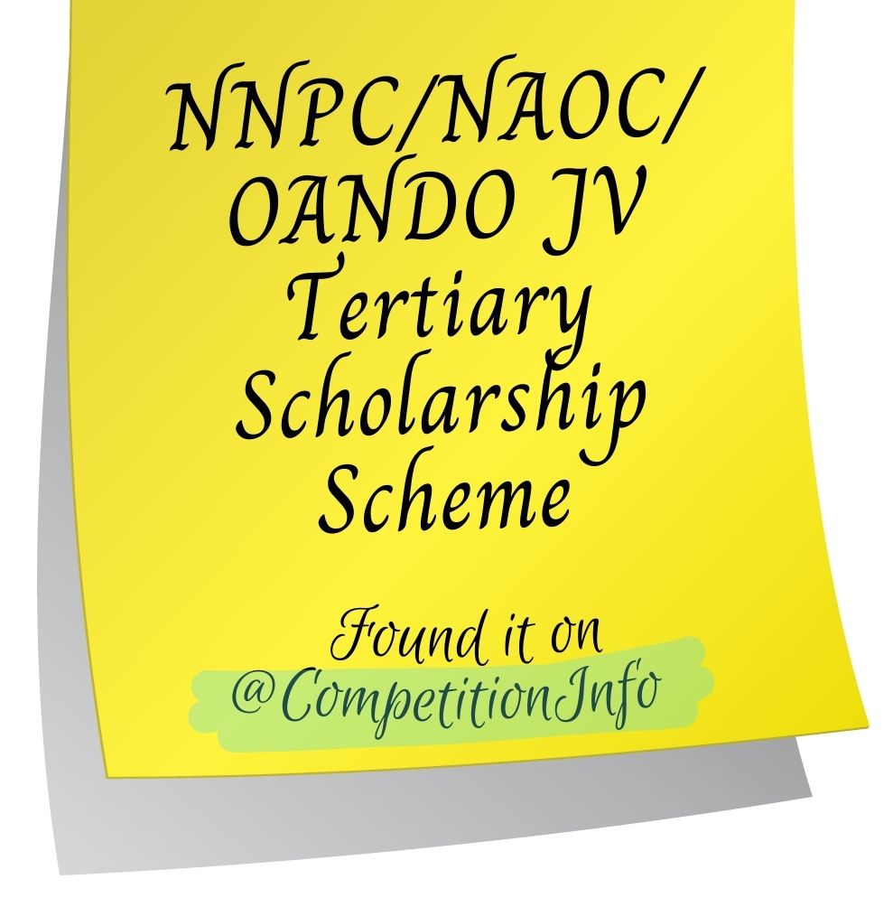 NNPC/NAOC/OANDO JV Tertiary Scholarship Scheme
