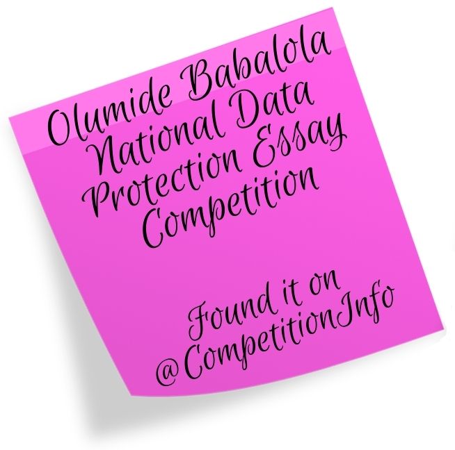 Olumide Babalola National Data Protection Essay Competition Olumide Babalola National Data Protection Essay Competition