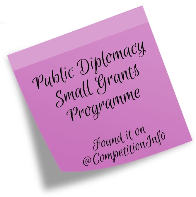 Public Diplomacy Small Grants Programme