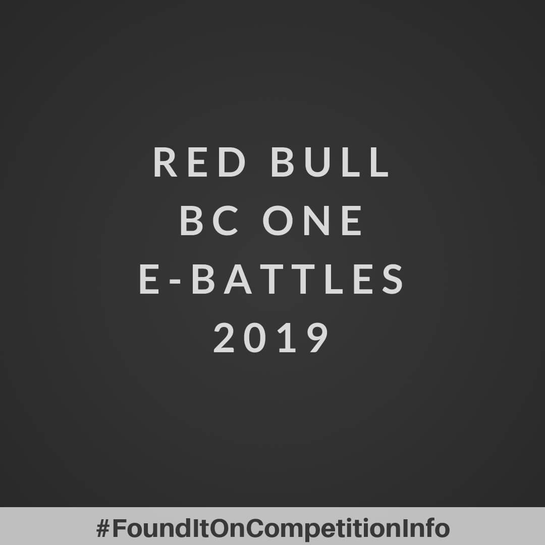Red Bull BC One E-Battles 2019
