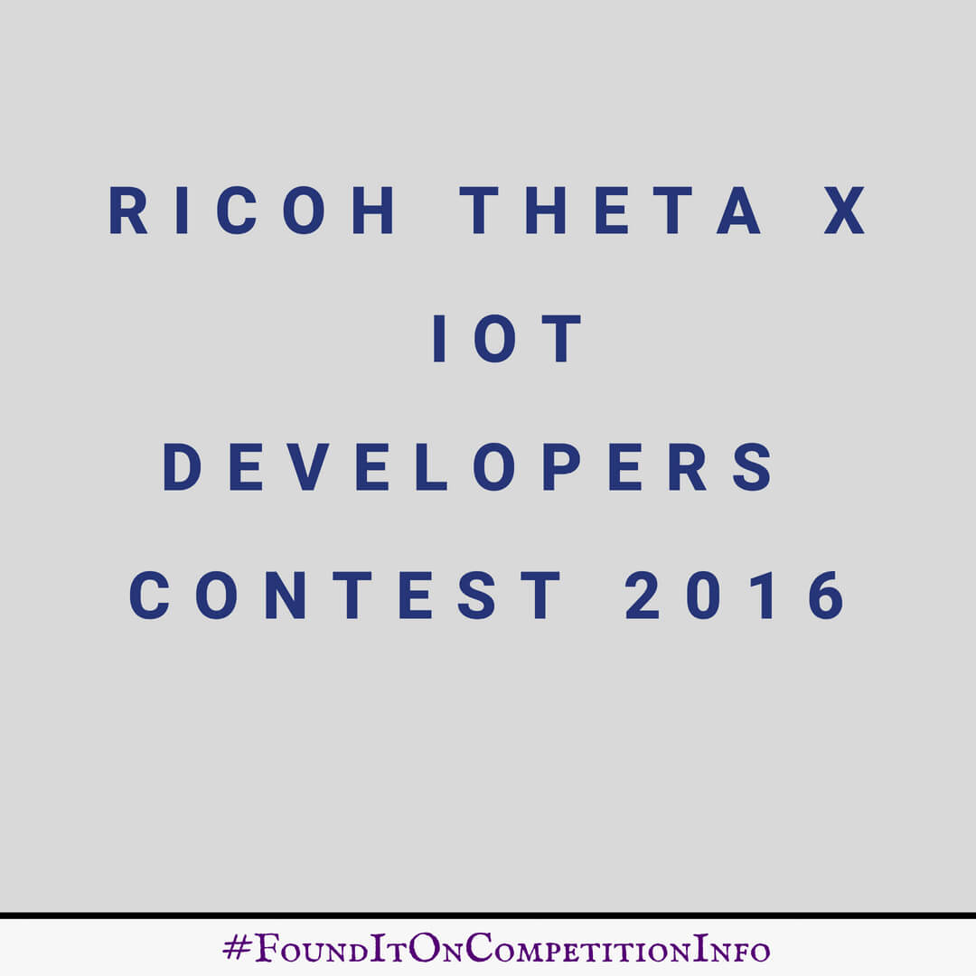 RICOH THETA x IoT Developers Contest 2016