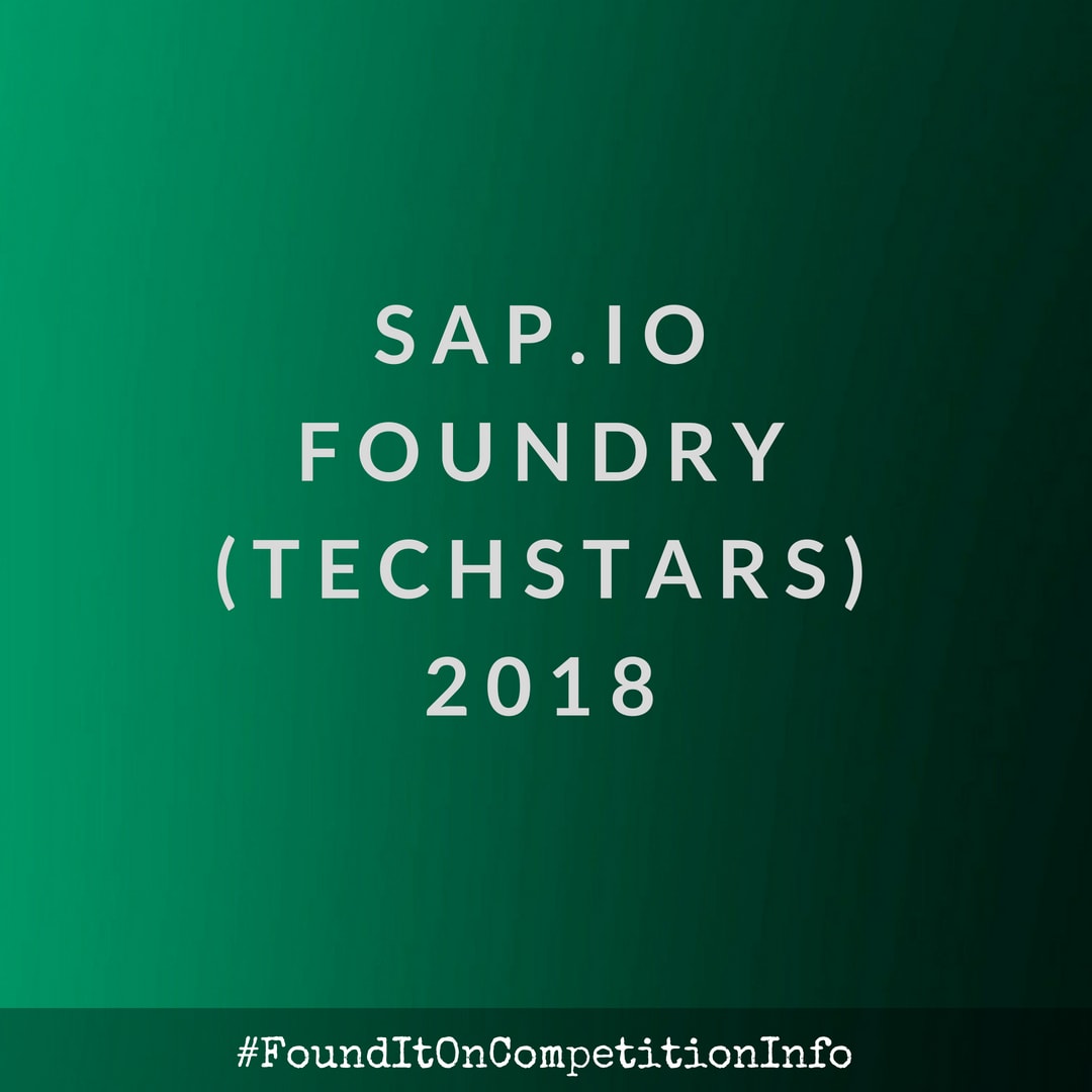 SAP.iO Foundry (Techstars) 2018