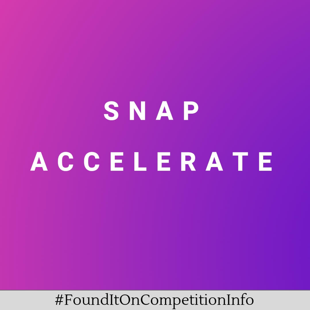 Snap Accelerate