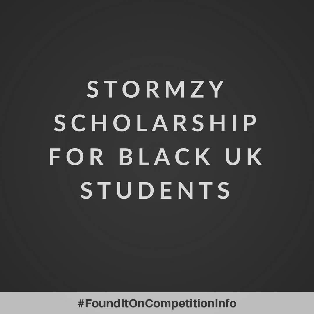 Stormzy Scholarship for Black UK Students