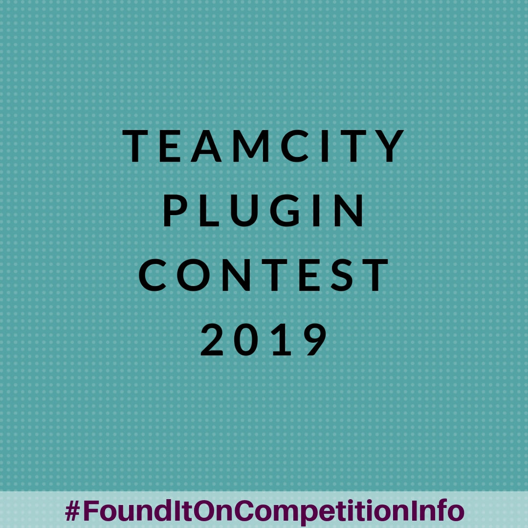 TeamCity Plugin Contest 2019