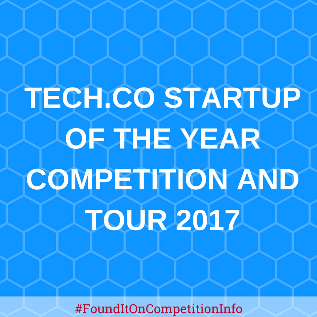 Tech.Co Startup of the Year Competition and Tour 2017