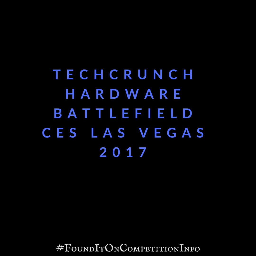 TechCrunch Hardware Battlefield CES Las Vegas 2017