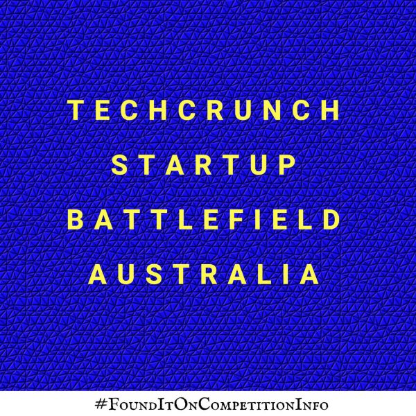TechCrunch Startup Battlefield Australia