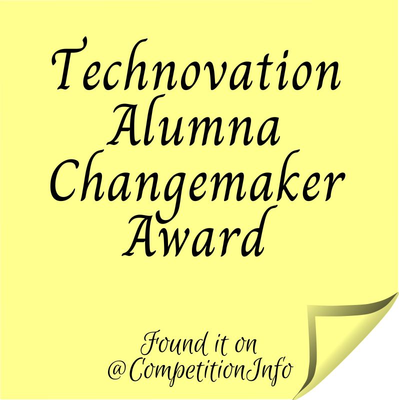 Technovation Alumna Changemaker Award