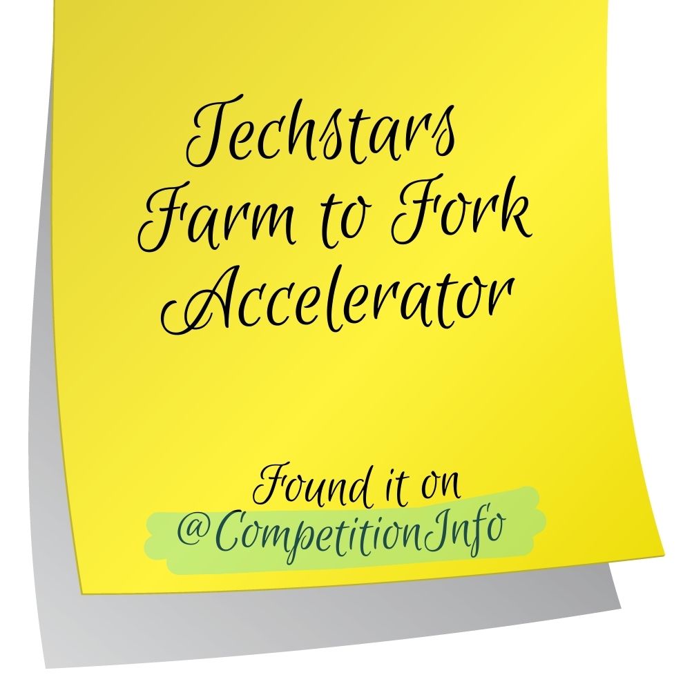 Techstars Farm to Fork Accelerator